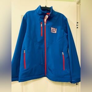 NY Giants Size Medium NFL Blue and Red Jacket